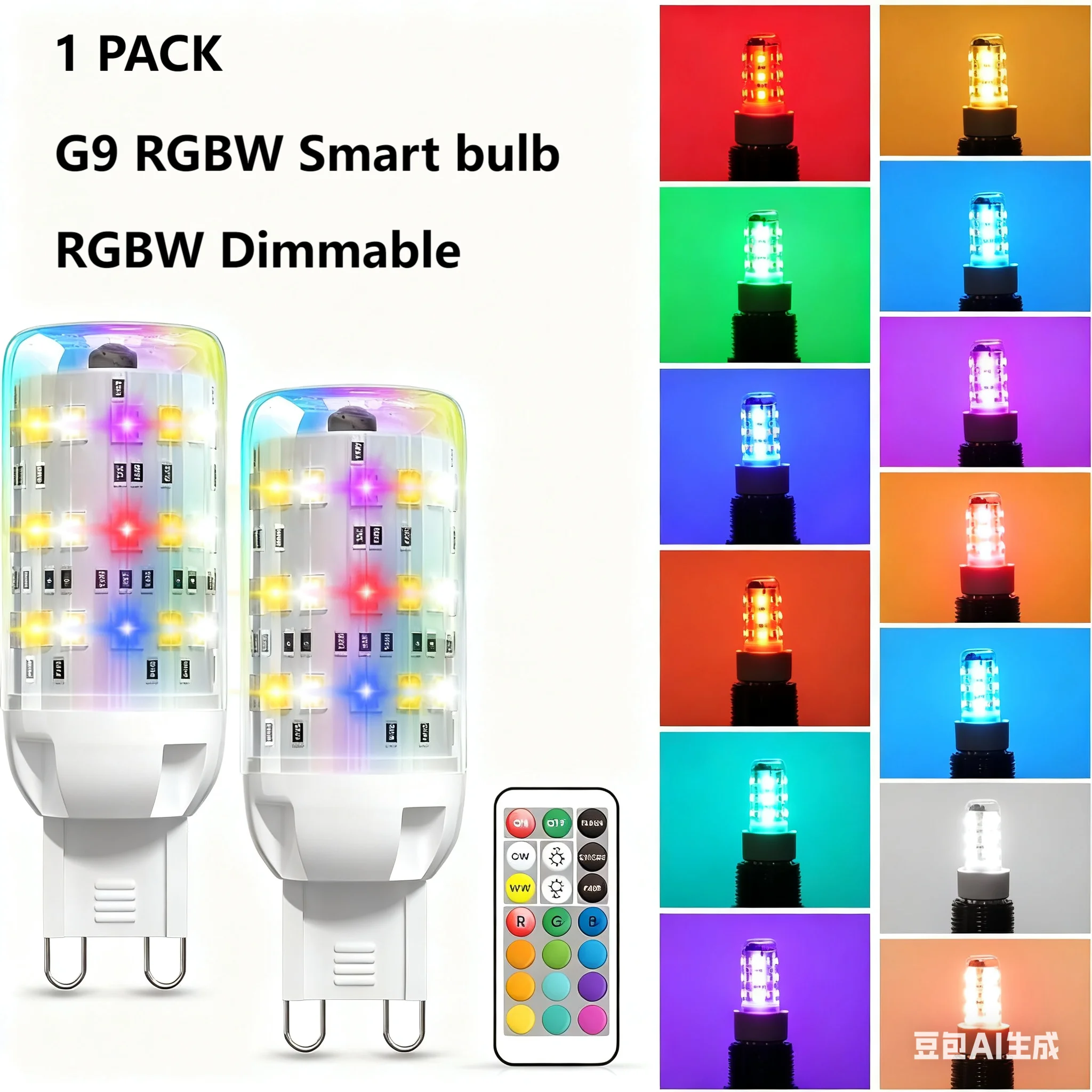 RGB Светодиодная Лампа G9
RGB Светодиодная Лампа G9