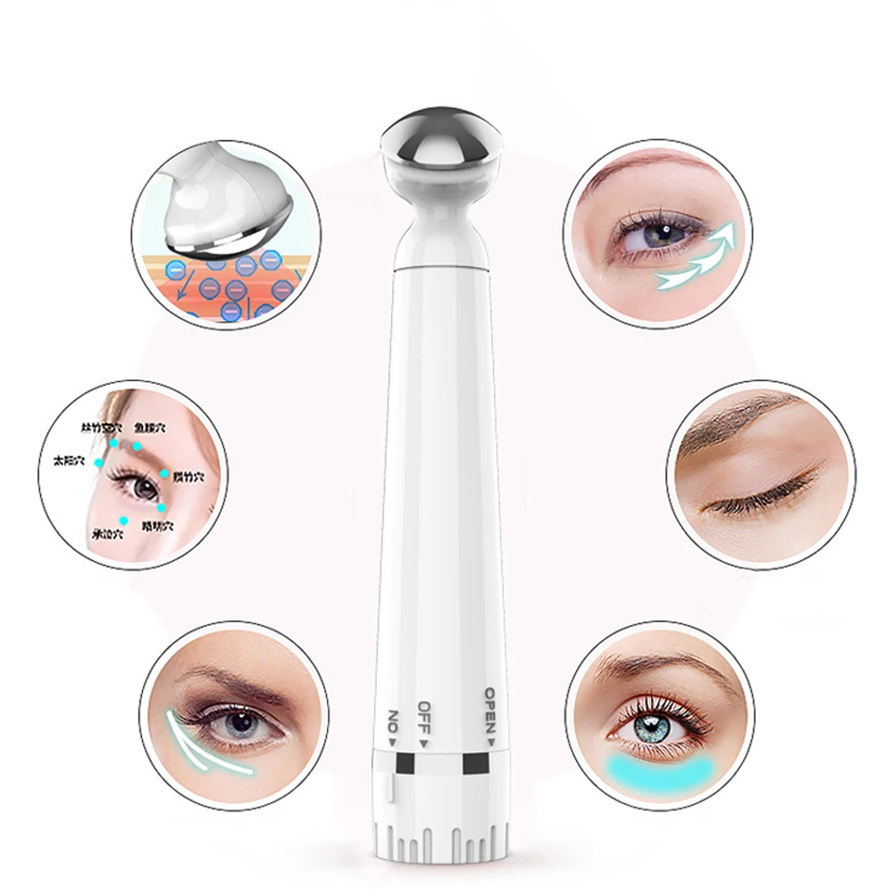 1 Set Electric Vibration Eye Massager Pen Anti Wrinkles Dark Circle Facials Beauty Device Thin Face Skin Care Tool 22*22*128mm
1 Set Electric Vibration Eye Massager Pen Anti Wrinkles Dark Circle Facials Beauty Device Thin Face Skin Care Tool 22*22*128mm