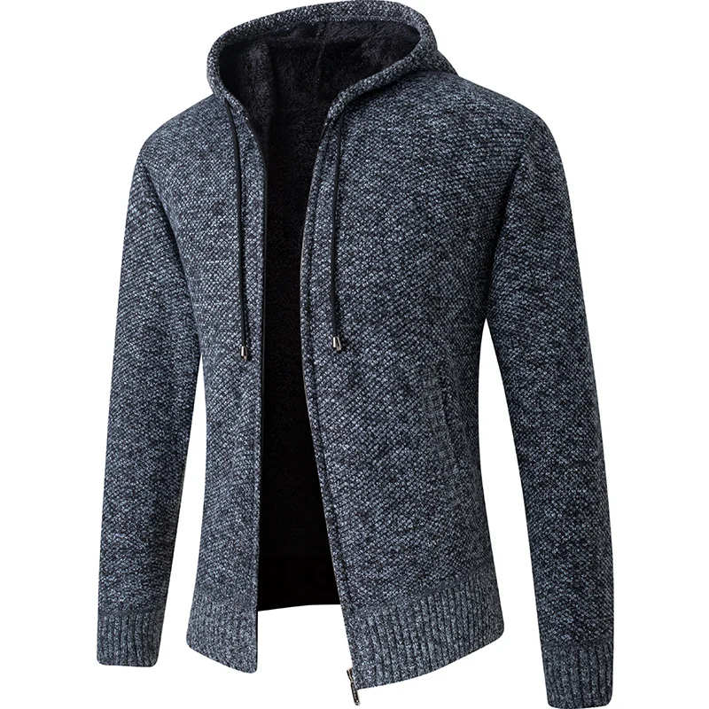 2022 New Cardigan Mens Hooded Collar Fleece Warm Sweaters Coat Men Coat Hoodies Jacket Thick Full Solid Cardigan Male Coats
2022 New Cardigan Mens Hooded Collar Fleece Warm Sweaters Coat Men Coat Hoodies Jacket Thick Full Solid Cardigan Male Coats