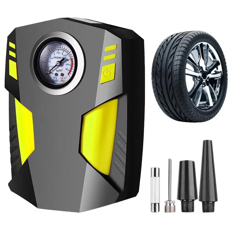 Air Compressor For Car Electric 12V DC Digital Display Tire Inflator Electric Air Pump With Nozzles Car Inflator For Swimming
Air Compressor For Car Electric 12V DC Digital Display Tire Inflator Electric Air Pump With Nozzles Car Inflator For Swimming