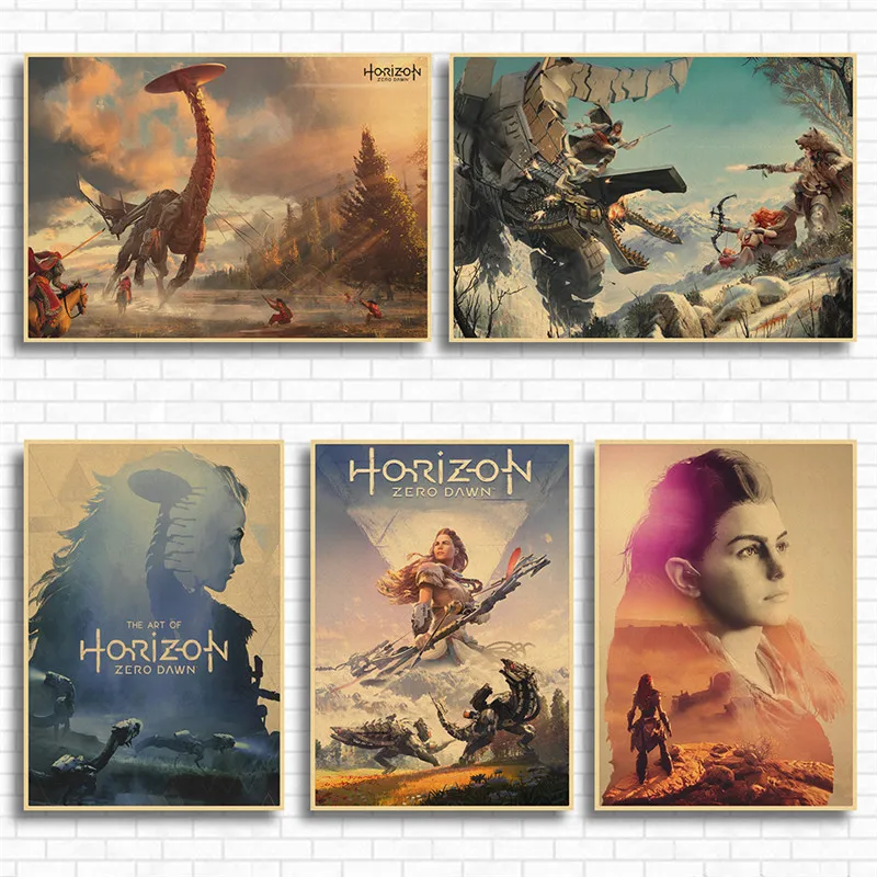Horizon Zero Dawn Game Artwork Kraft Paper Posters and Prints Wall Art Picture Room Living Room Home Decor
Horizon Zero Dawn Game Artwork Kraft Paper Posters and Prints Wall Art Picture Room Living Room Home Decor