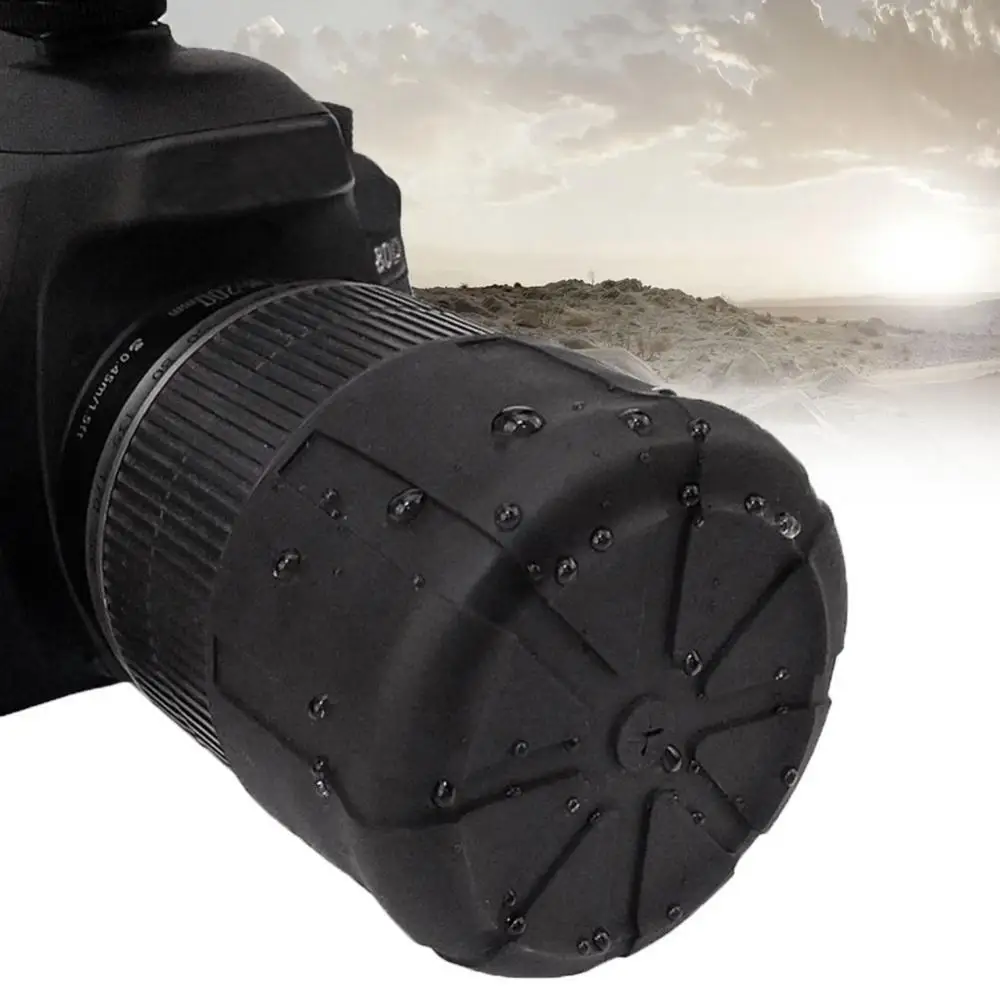 

DSLR Camera Lens Anti Dust Caps Case Waterproof SLR Camera 62x51mm Silicone Lens Cover Universal DSLR Camera Lenses Protector