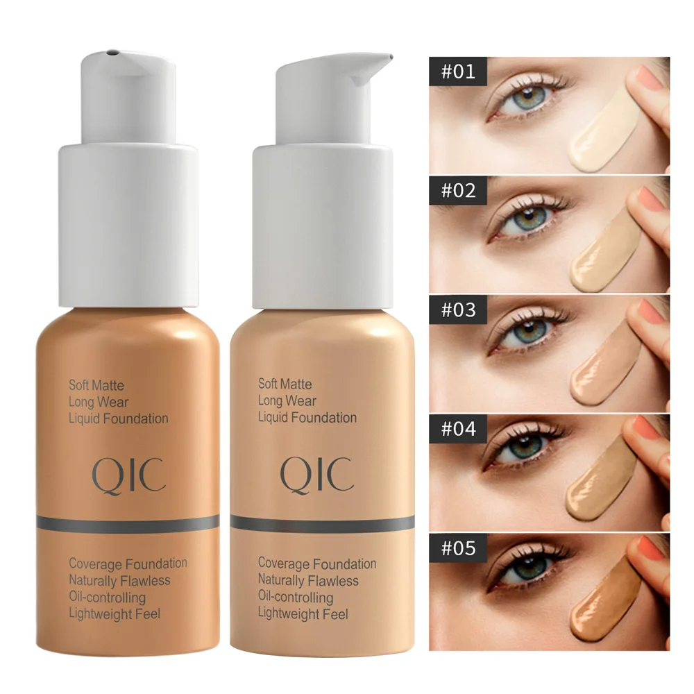 Multi Color Liquid Foundation Base Matte Oil Control Concealer Full Coverage Freckle Acne Foundation Multifunction Face Makeup
Multi Color Liquid Foundation Base Matte Oil Control Concealer Full Coverage Freckle Acne Foundation Multifunction Face Makeup
