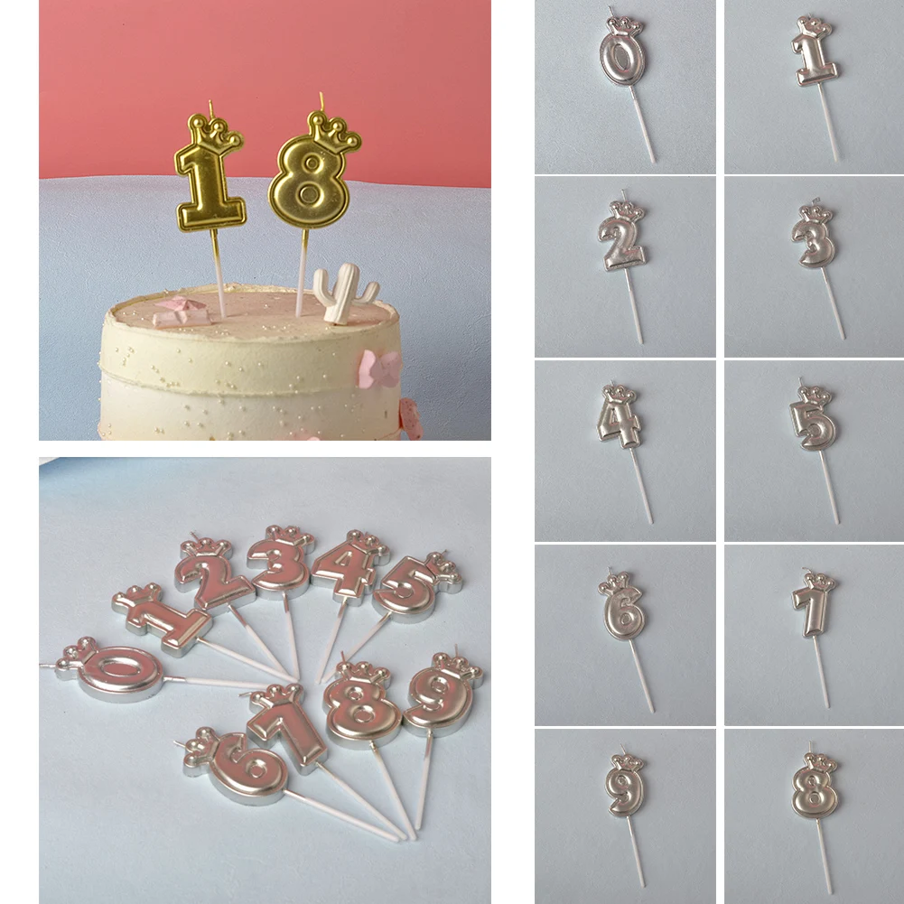 Silver Crown Digital Candle For Cake Topper Wedding Birthday Cupcake Supplies For Party Smoke Free Dessert Baking Decoration
Silver Crown Digital Candle For Cake Topper Wedding Birthday Cupcake Supplies For Party Smoke Free Dessert Baking Decoration
