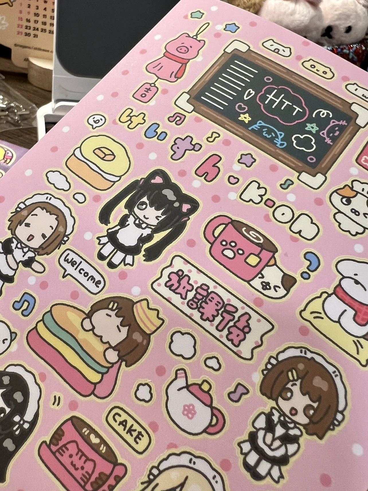 K-ON наклейка 10 шт
K-ON наклейка 10 шт