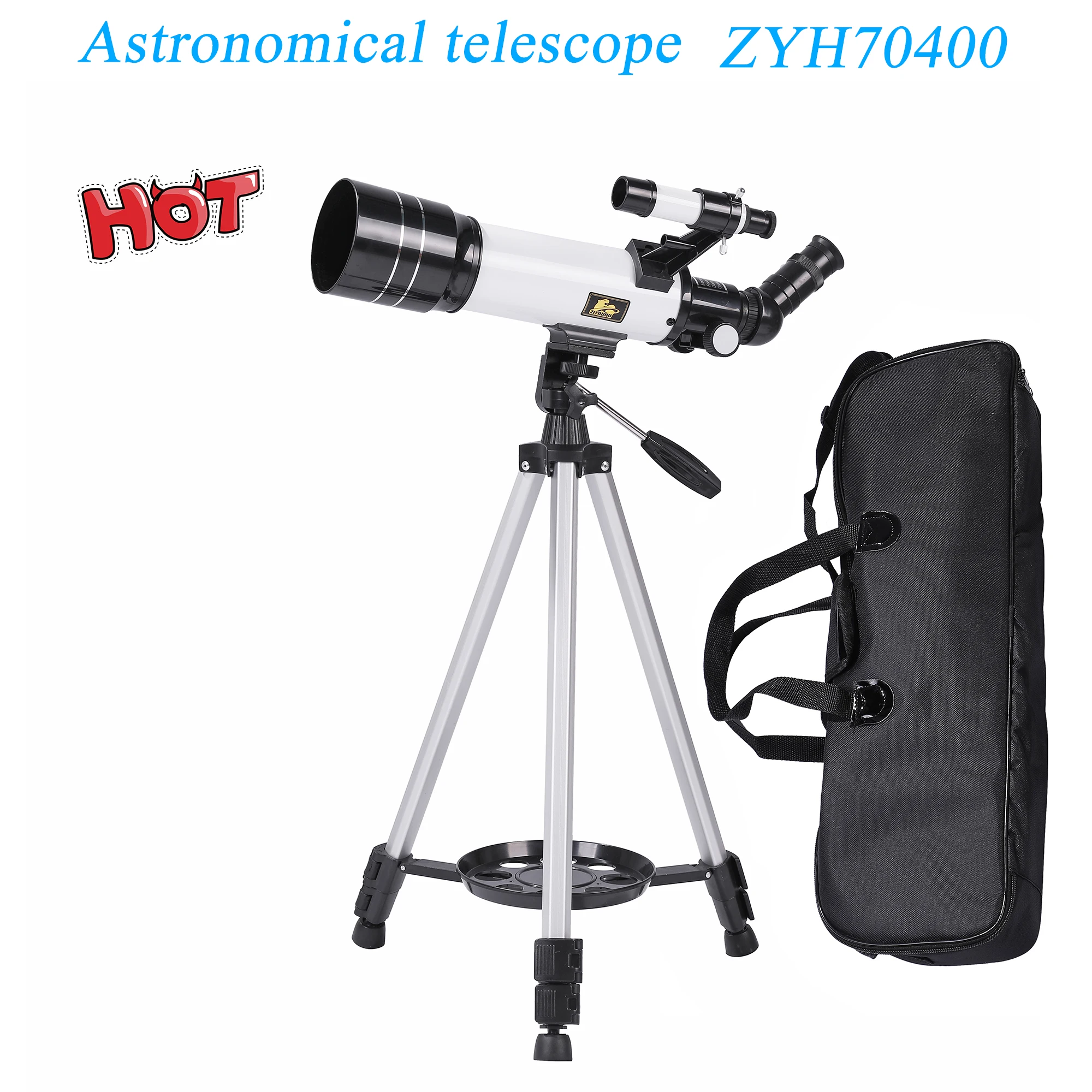 

Refracting Astronomical Telescope HD High Magnification Monocular With Tripod Starsense for kids Portable Refractor Optics