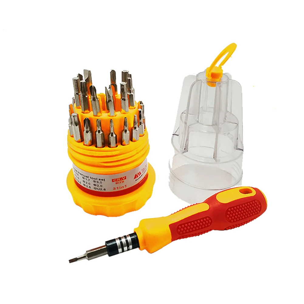 31 In 1 Multifunction Magnetic Screwdriver Kit Accurate Manual Screwdriver Bits Set For PC Phones Tablets Hand Repair Tool
31 In 1 Multifunction Magnetic Screwdriver Kit Accurate Manual Screwdriver Bits Set For PC Phones Tablets Hand Repair Tool