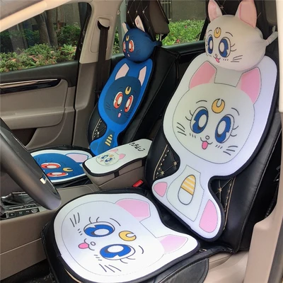 Ice silk four season Car Seat Cover lunaCat Seat Cover Kawaii Auto Cushion Breathable Car Seat Cover Car Accessories
Ice silk four season Car Seat Cover lunaCat Seat Cover Kawaii Auto Cushion Breathable Car Seat Cover Car Accessories