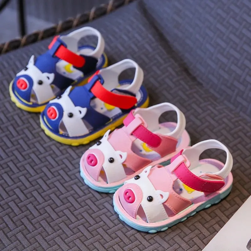 Baby Sandals Toddler Shoes Summer New Kids Boy Girls Non-Slip Soft Bottom Cute Pig Animal Infant Children Casual Beach Shoes
Baby Sandals Toddler Shoes Summer New Kids Boy Girls Non-Slip Soft Bottom Cute Pig Animal Infant Children Casual Beach Shoes