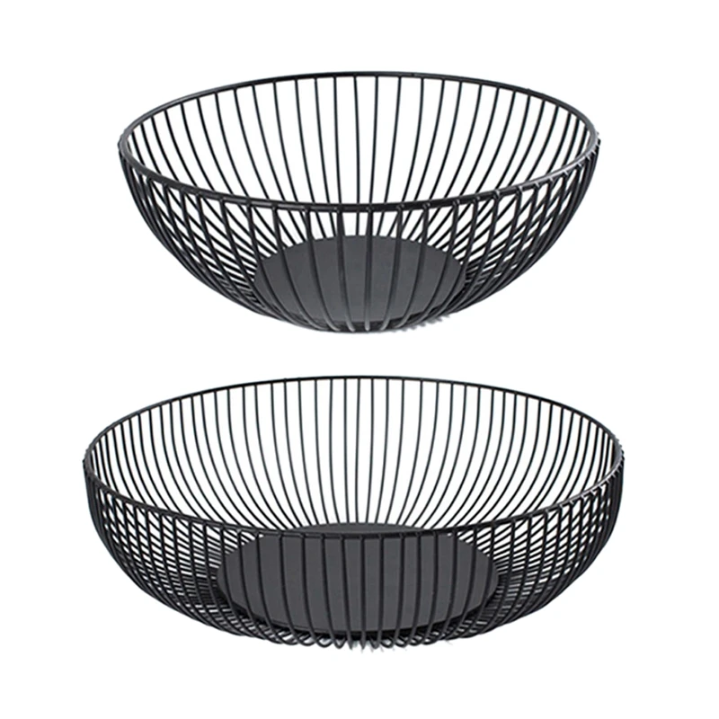 2 Pcs Nordic Creative Minimalist Fruit Basket Living Room Creative Fruit Drain Basket Home Iron Fruit Bowl Storage Basket (L Wit
2 Pcs Nordic Creative Minimalist Fruit Basket Living Room Creative Fruit Drain Basket Home Iron Fruit Bowl Storage Basket (L Wit