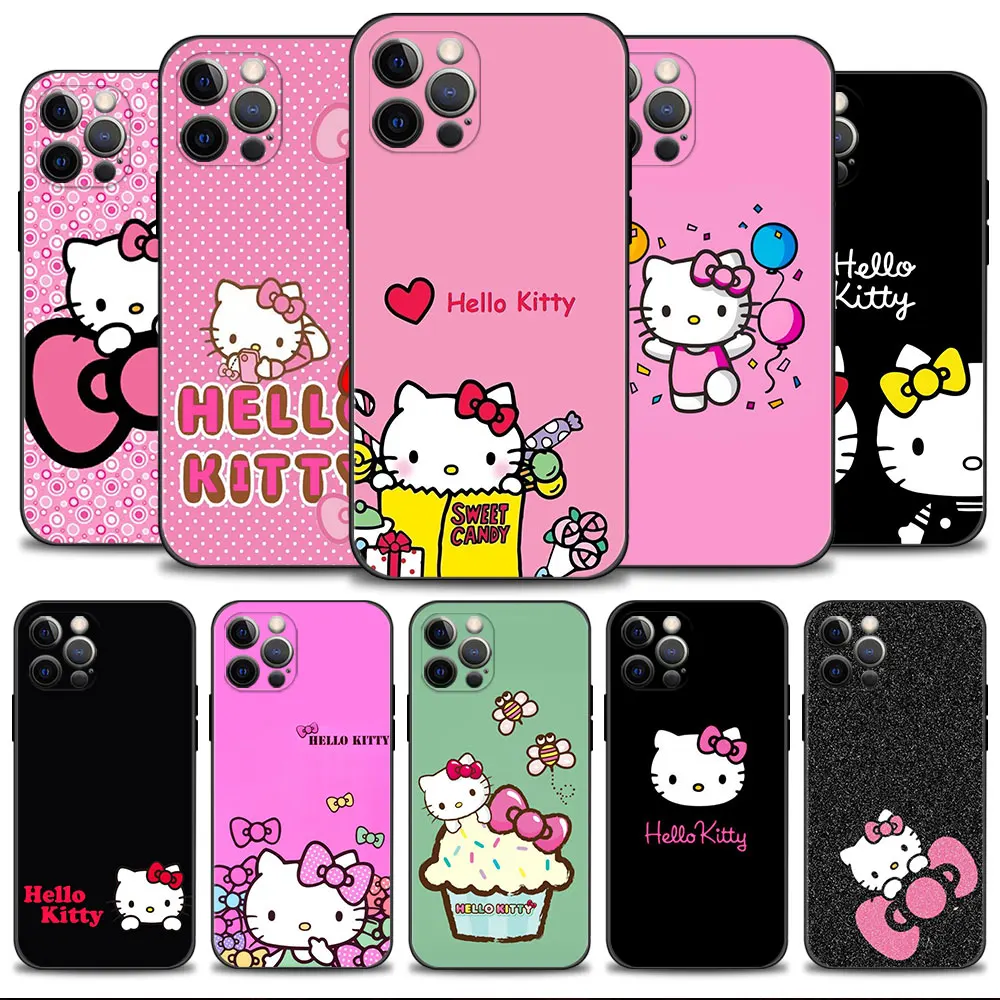 Phone Case for iPhone 14 13 11 12 Pro Max 7 8 6 6S Plus XS XR X 13mini 12mini Silicone Cover Hello Kitty Pattern
Phone Case for iPhone 14 13 11 12 Pro Max 7 8 6 6S Plus XS XR X 13mini 12mini Silicone Cover Hello Kitty Pattern