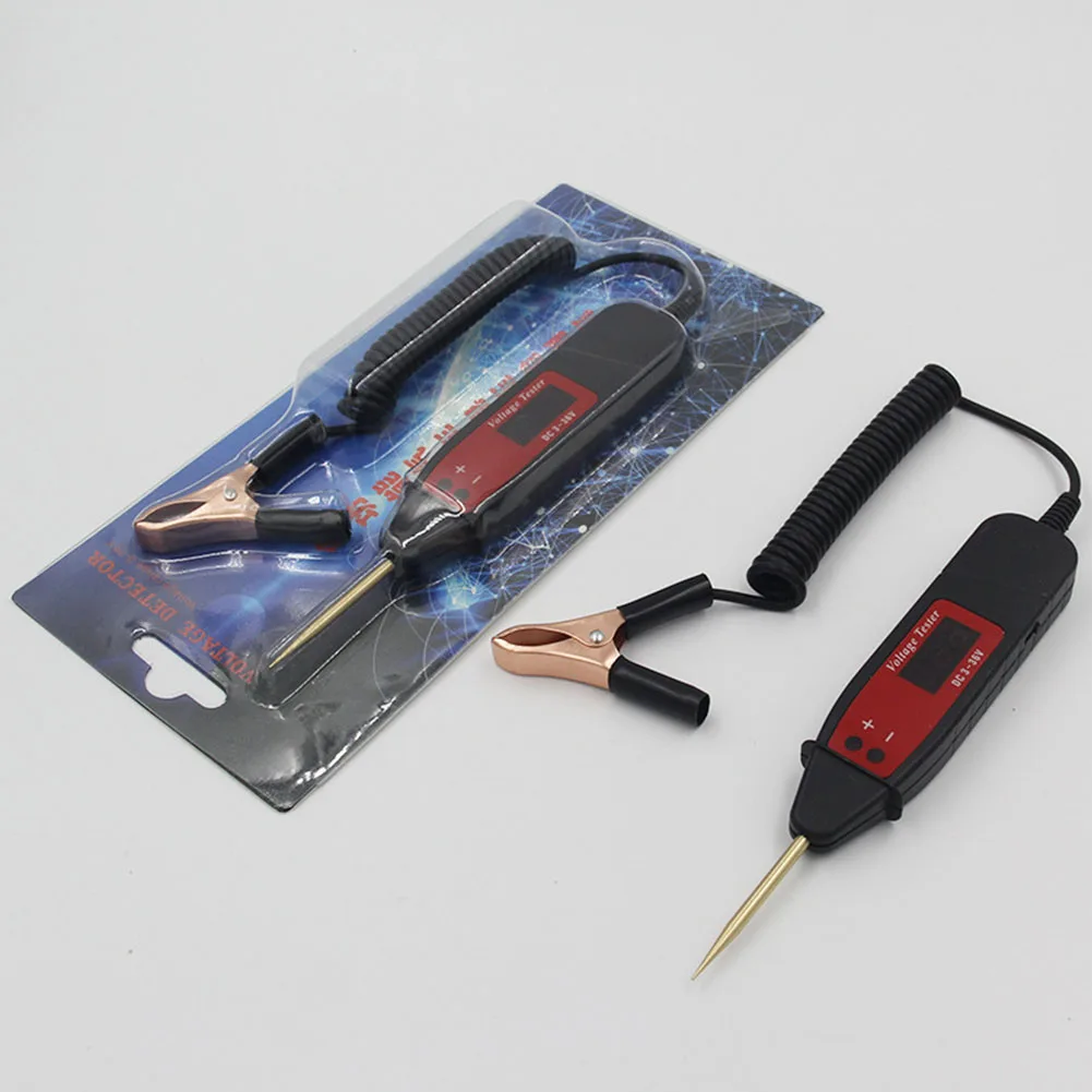 5-36V Car Digital Electric Voltage Test Pen Light Probe Detector Circuit Tester Pen Diagnostic Tool Car Detector
5-36V Car Digital Electric Voltage Test Pen Light Probe Detector Circuit Tester Pen Diagnostic Tool Car Detector