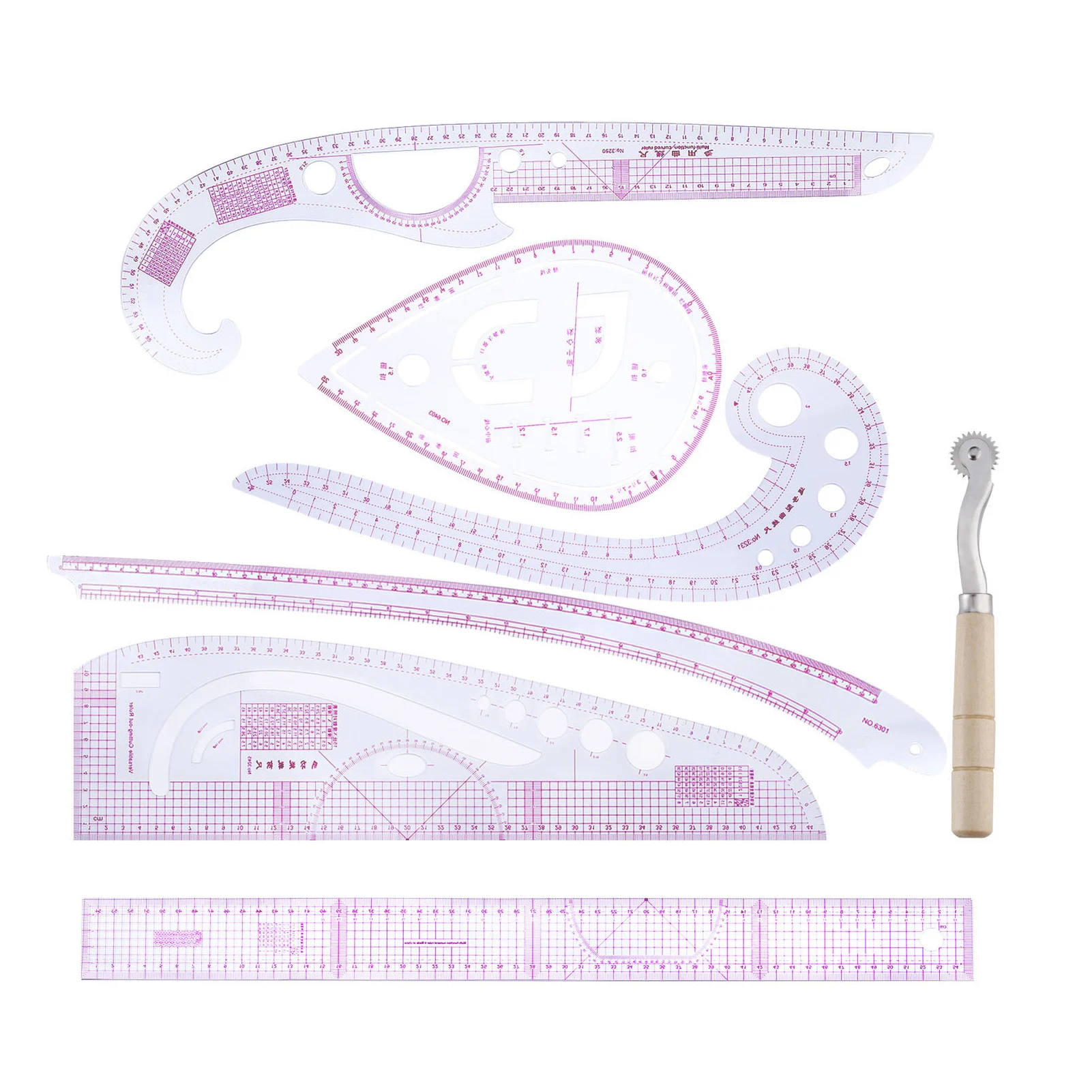 7 шт., измерительная линейка для шитья одежды
7 шт., измерительная линейка для шитья одежды