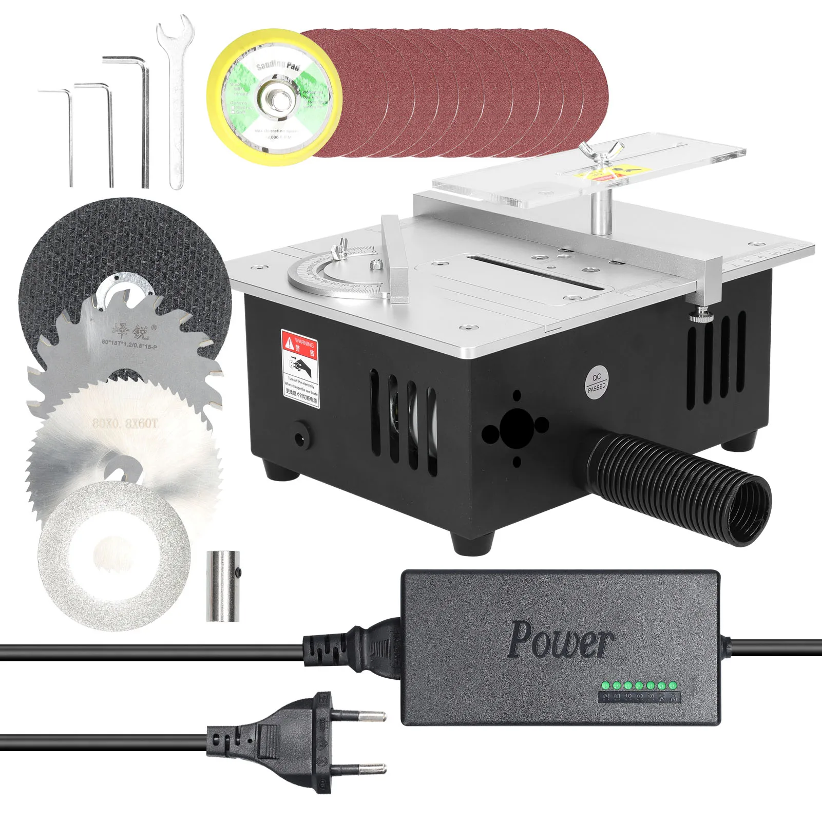 DC24V 96W Tablesaw Electric Desktop Saw R3 Household DIY 22mm Sawblade Height Adjustable Cutting Tool Woodworking Machine
DC24V 96W Tablesaw Electric Desktop Saw R3 Household DIY 22mm Sawblade Height Adjustable Cutting Tool Woodworking Machine