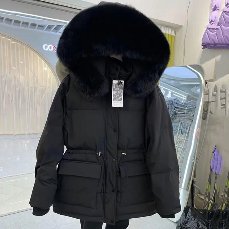 Autumn Winter Elegant Women Long Coat Cotton Padded Fur Coat Fashion Parkas Loose Thick Warm Coats Basic Tops Outerwear Female
Autumn Winter Elegant Women Long Coat Cotton Padded Fur Coat Fashion Parkas Loose Thick Warm Coats Basic Tops Outerwear Female