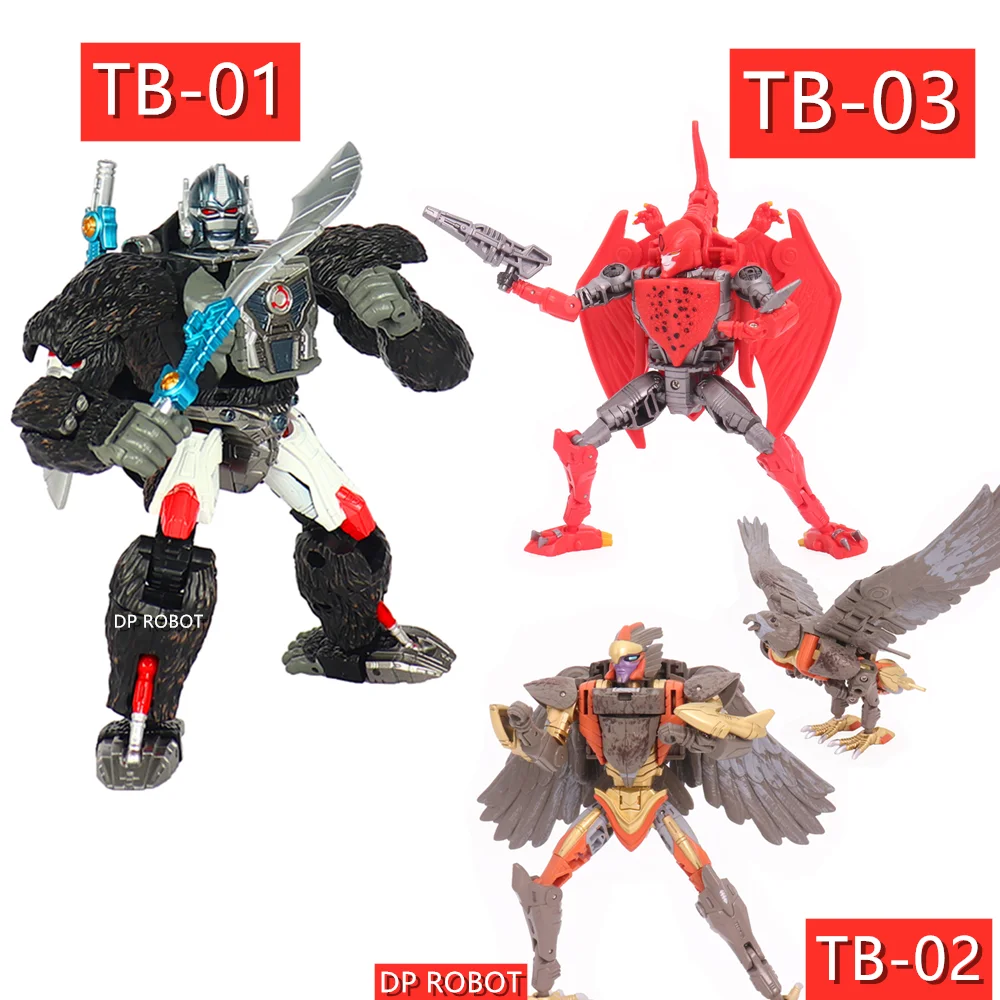 Экшн-Фигурка «трансформер чудовище войн» TB-01 TB-02 TB-03 TB03 Transmetal Gorilla KO увеличенная версия Kingdom BW Op Commander
Экшн-Фигурка «трансформер чудовище войн» TB-01 TB-02 TB-03 TB03 Transmetal Gorilla KO увеличенная версия Kingdom BW Op Commander