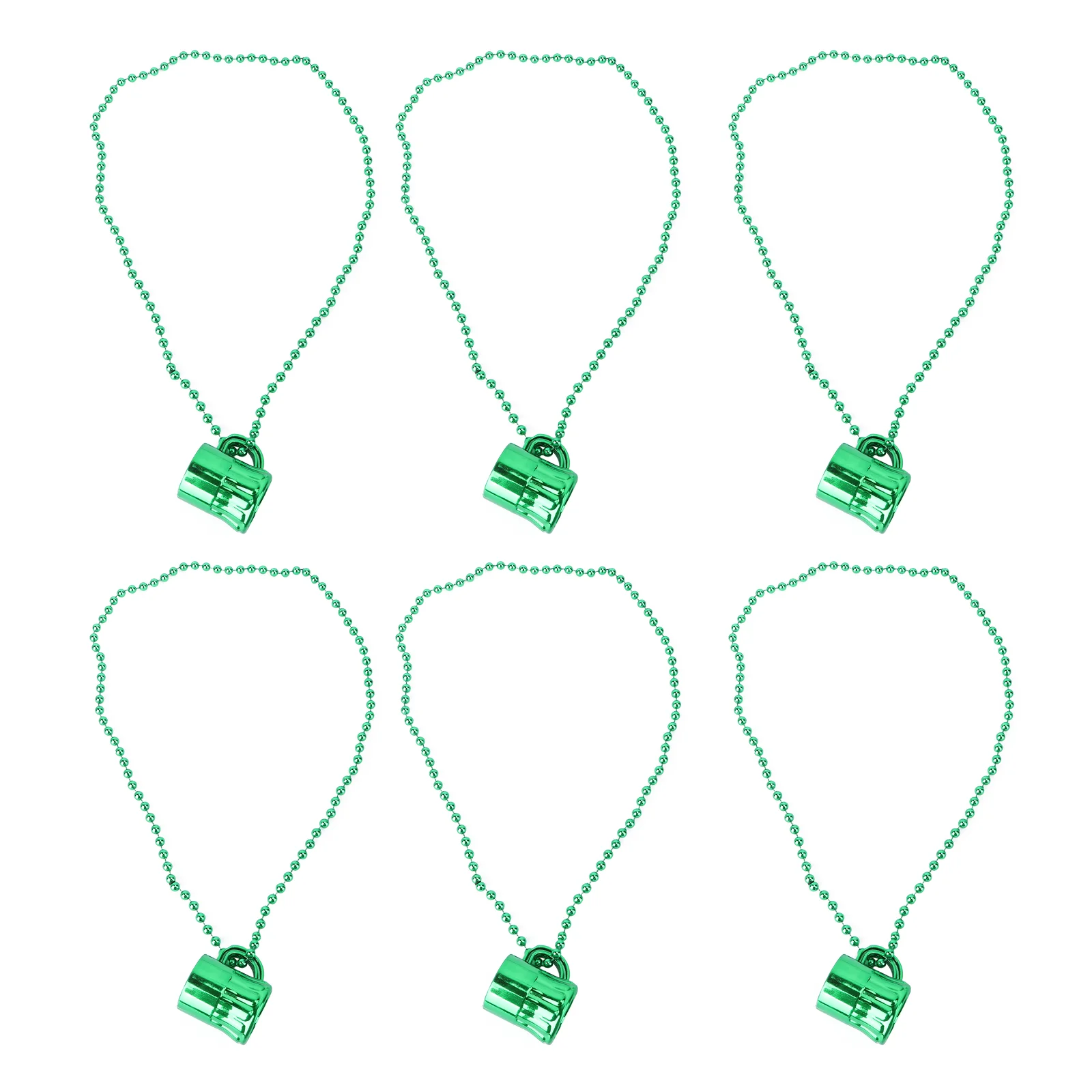 6 Pcs Bead Cup Shamrock Necklace Patricks Day Necklace Prom Party Favors Gifts Plastic Festival Pendant Child
6 Pcs Bead Cup Shamrock Necklace Patricks Day Necklace Prom Party Favors Gifts Plastic Festival Pendant Child