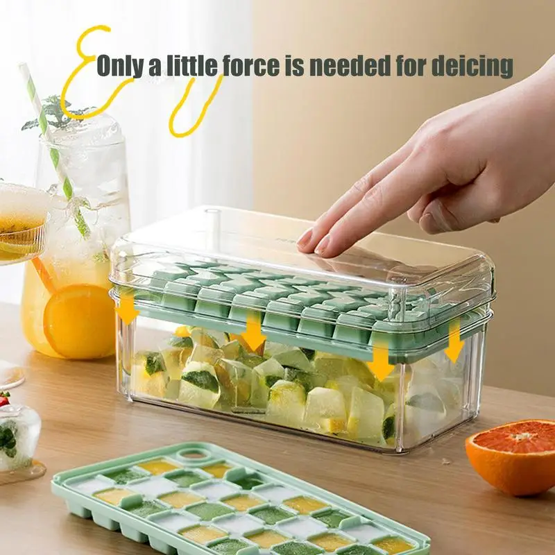 Ice Cube Tray Grid Big Ice Tray Mold Box Large Food Grade Silicone Ice Cube Square Tray Mold DIY Ice Blocks Maker Stackable Mold
Ice Cube Tray Grid Big Ice Tray Mold Box Large Food Grade Silicone Ice Cube Square Tray Mold DIY Ice Blocks Maker Stackable Mold