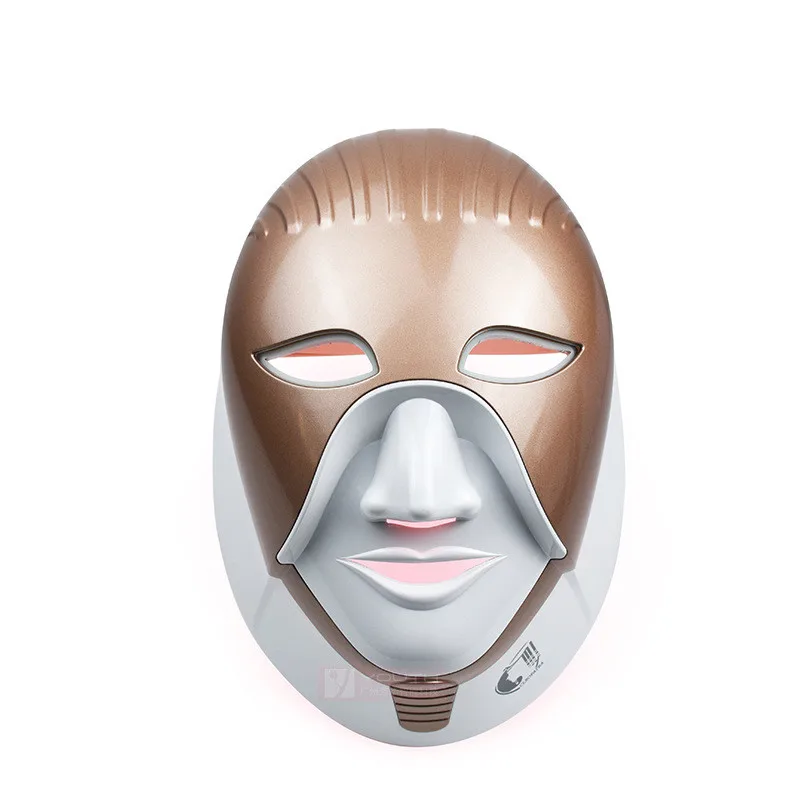 

Light Therapy 7 Color Led Mask Photon Rejuvenation PDT Machines Home Use Beauty Toning Device With Neck For Skin Firming Acne Re