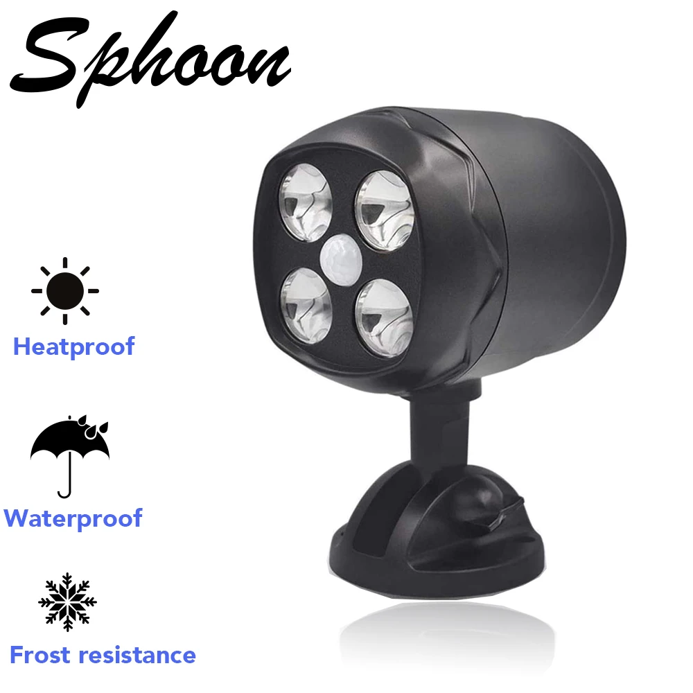 LED Light Outdoor Street Lamp Motion Sensor 8W 4 LEDS Wall Lamp IP65 Waterproof Flood Light Spotlight led for Garden Courtyard
LED Light Outdoor Street Lamp Motion Sensor 8W 4 LEDS Wall Lamp IP65 Waterproof Flood Light Spotlight led for Garden Courtyard
