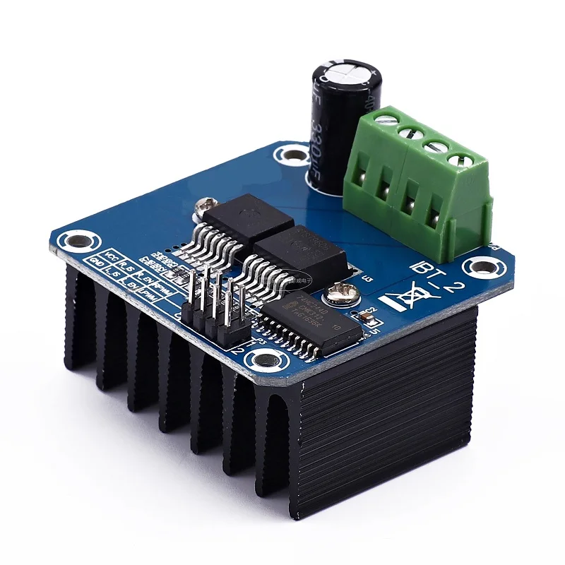 Двойной BTS7960 43A H-bridge модуль драйвера двигателя высокой мощности/умный автомобиль
Двойной BTS7960 43A H-bridge модуль драйвера двигателя высокой мощности/умный автомобиль