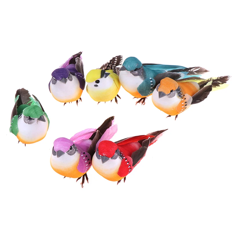 1pcs Fake Artificial Foam Animal Simulation Feather Birds Models Wedding Home Garden Ornament Miniature Decoration Random
1pcs Fake Artificial Foam Animal Simulation Feather Birds Models Wedding Home Garden Ornament Miniature Decoration Random