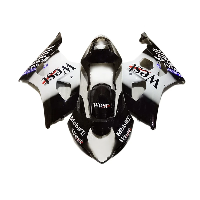 Injection molding Fairing kit for SUZUKI gsxr 1000 03 04 GSXR1000 black white free custom fairings 2003 2004 k3 k4 WSX38
Injection molding Fairing kit for SUZUKI gsxr 1000 03 04 GSXR1000 black white free custom fairings 2003 2004 k3 k4 WSX38