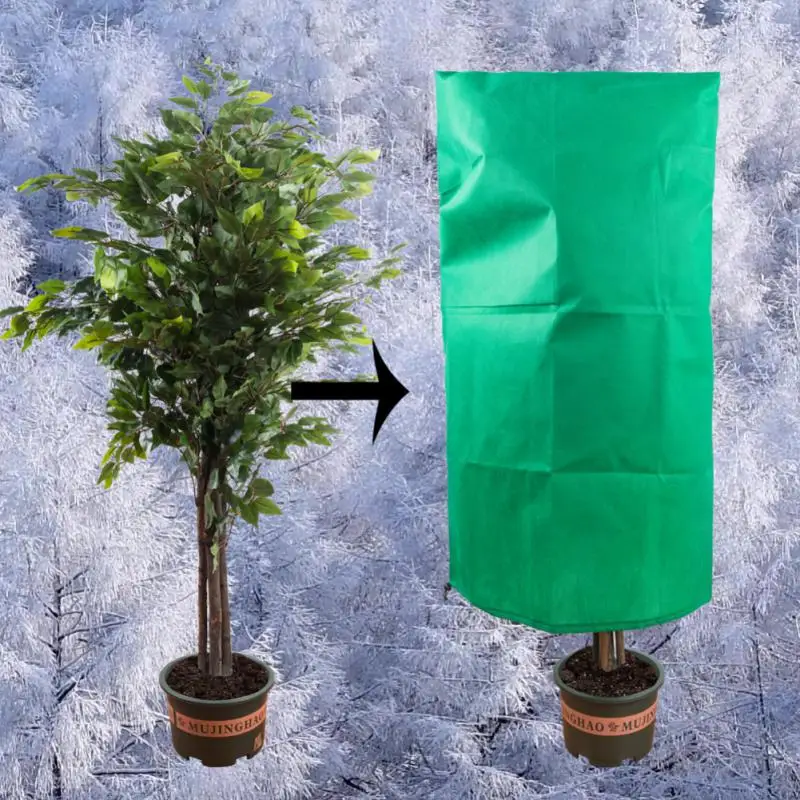 Winter Drawstring Plant Protection Cover Fabric Vegetation Antifreeze Snow Cover Cold Proof Plant Bag Trees Anti-frost Cover
Winter Drawstring Plant Protection Cover Fabric Vegetation Antifreeze Snow Cover Cold Proof Plant Bag Trees Anti-frost Cover