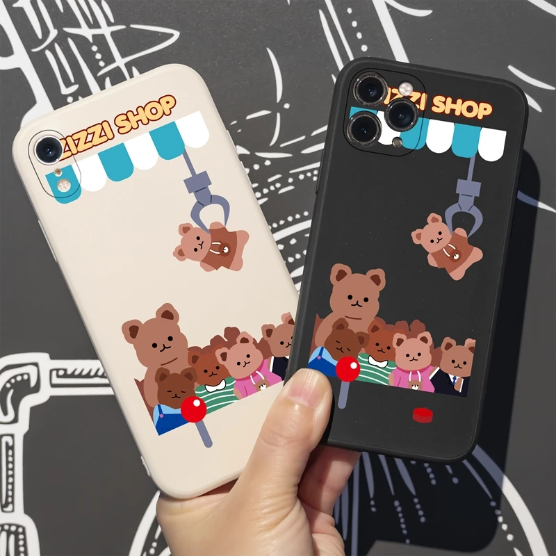 Luxury Claw Machine Bear Phone Case for iPhone 11 13 Pro 12 Pro Max 12 Mini X XR XS Max 7 8 Plus SE2 Case Soft Silicone Cover
Luxury Claw Machine Bear Phone Case for iPhone 11 13 Pro 12 Pro Max 12 Mini X XR XS Max 7 8 Plus SE2 Case Soft Silicone Cover