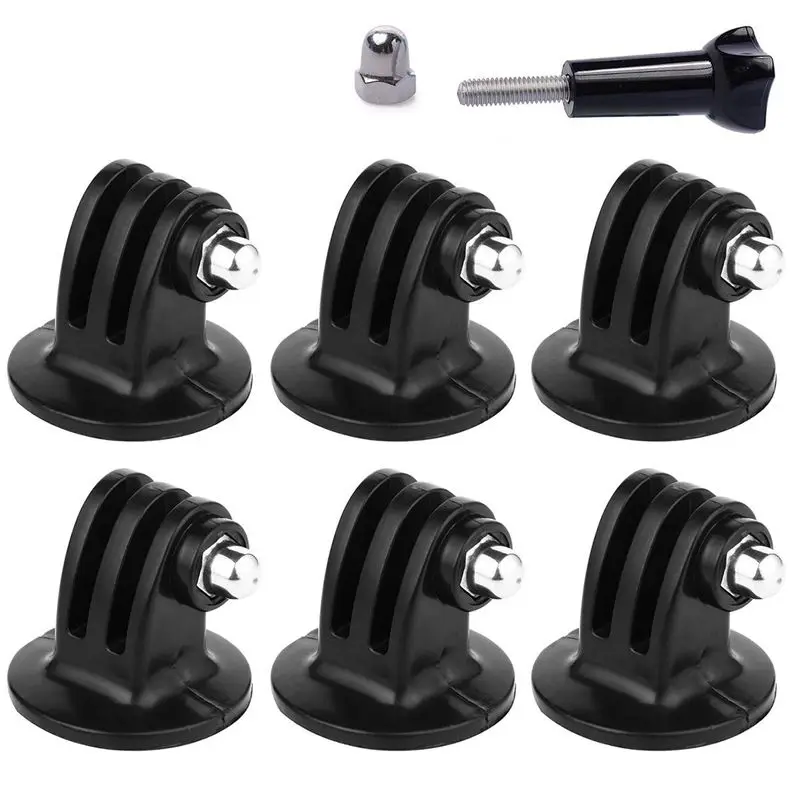 Tripod Mount Adapter For Gopro Hero 6, 5, 4, 3+, 3, 2, 1 Cameras (7 Packs) 
Tripod Mount Adapter For Gopro Hero 6, 5, 4, 3+, 3, 2, 1 Cameras (7 Packs)