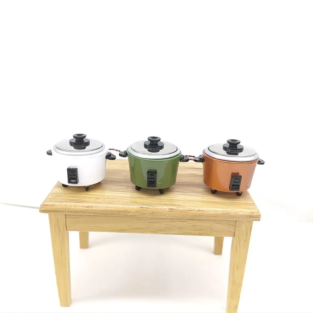 Kitchen Furniture Doll Accessories Miniature Rice Cooker Dollhouse Kitchenware Cookware Toys Mini Electrical Appliances
Kitchen Furniture Doll Accessories Miniature Rice Cooker Dollhouse Kitchenware Cookware Toys Mini Electrical Appliances