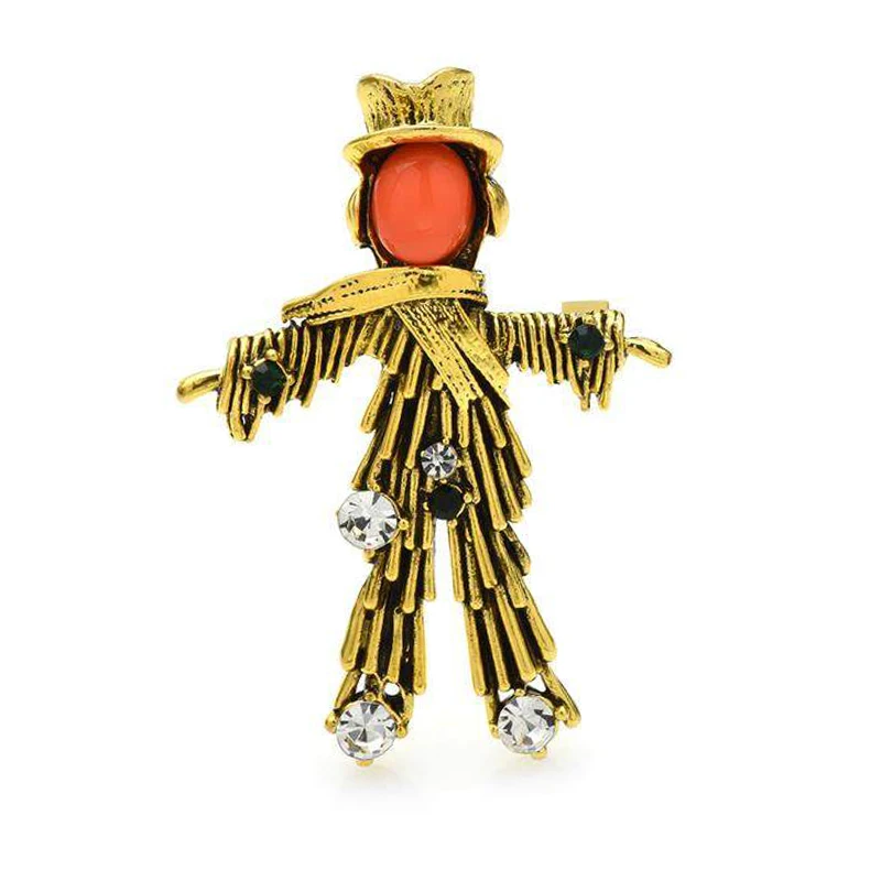 Women'S Brooches Pins Rhinestone Scarecrow Brooches For Women Figure Style Jewelry Resin Bead Pin Vintage Accessories
Women'S Brooches Pins Rhinestone Scarecrow Brooches For Women Figure Style Jewelry Resin Bead Pin Vintage Accessories