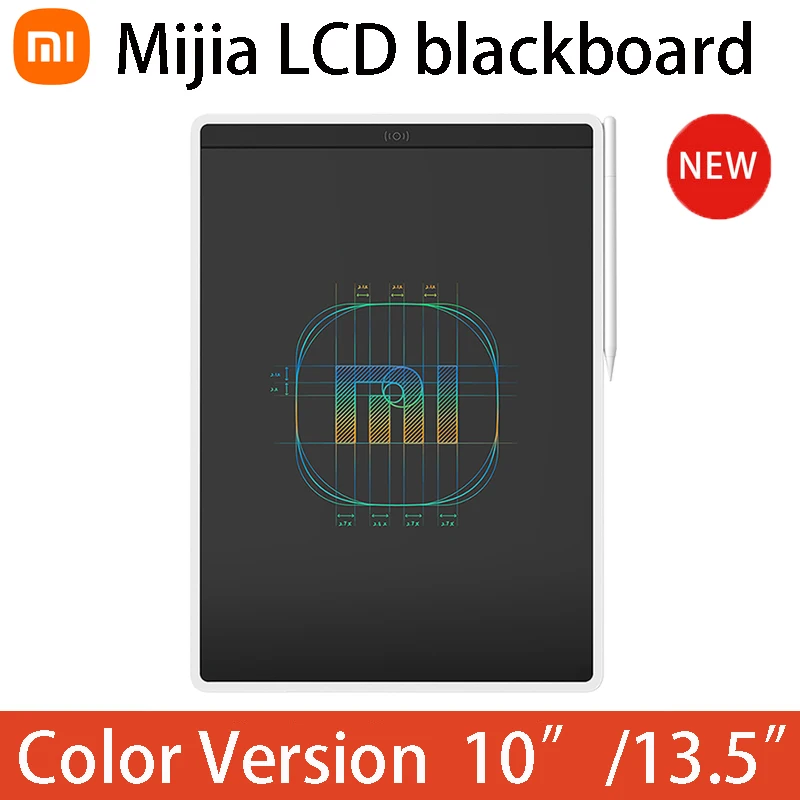 

XIAOMI Mijia LCD Blackboard Color Version 10/13.5inch Coloured Handwriting No Dust and Ink Draw Study Message Board for Children