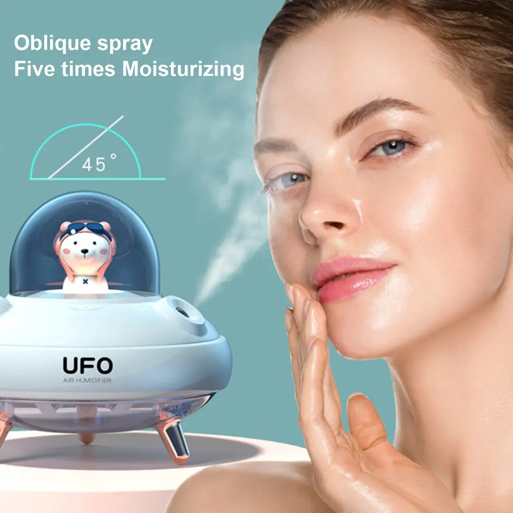 Необычный милый Дневной светильник, увлажнитель с двойным распылителем, беззвучный настольный USB-увлажнитель для спальни
Необычный милый Дневной светильник, увлажнитель с двойным распылителем, беззвучный настольный USB-увлажнитель для спальни