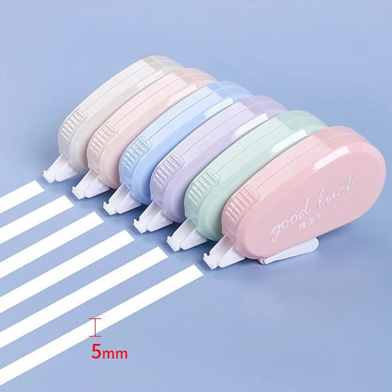 6pcs/set Small Portable Mini Morandi Color Correction Tape Set School Supplies Stationary Correction With Transparency
6pcs/set Small Portable Mini Morandi Color Correction Tape Set School Supplies Stationary Correction With Transparency