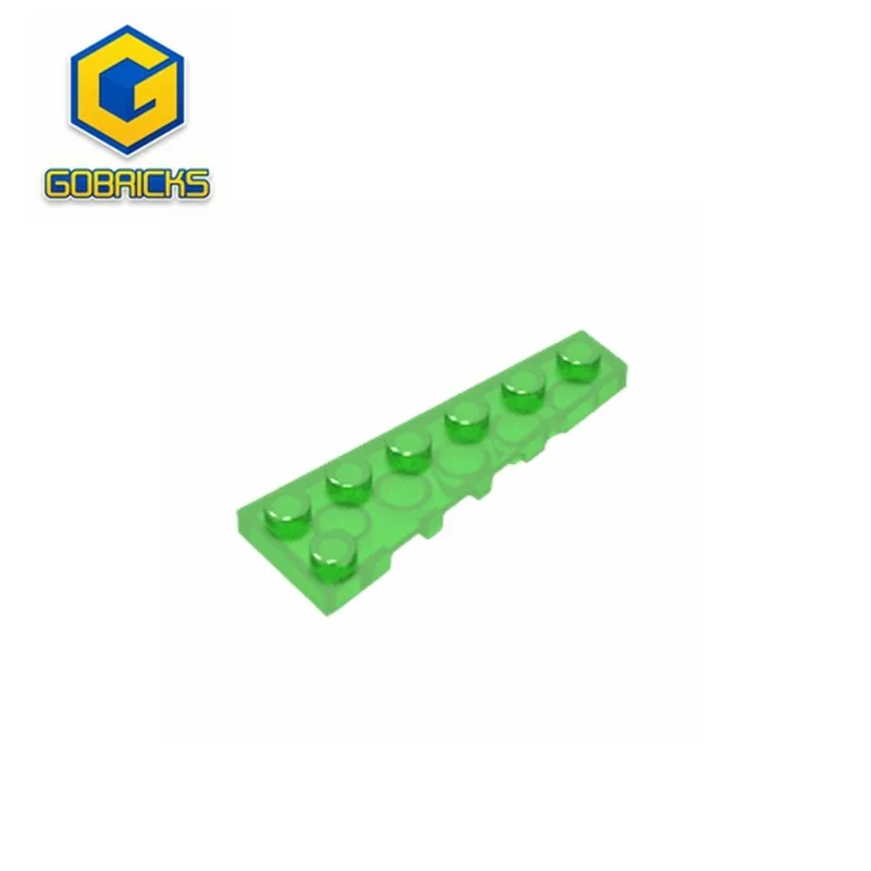 

Gobrick GDS-2143 клиновая пластина 6x2, совместимая с lego 78444, техническая модель, модифицированные строительные блоки