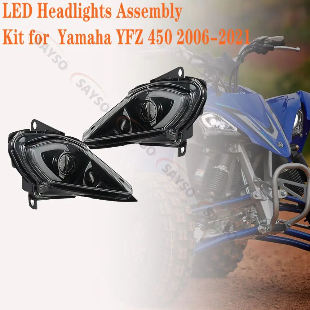 Регулируемые Светодиодные Фары DRL Для Yamaha Raptor 700 700R YFZ450 YFZ450R YFZ450X Wolverine 450 350 2006-2022
Регулируемые Светодиодные Фары DRL Для Yamaha Raptor 700 700R YFZ450 YFZ450R YFZ450X Wolverine 450 350 2006-2022