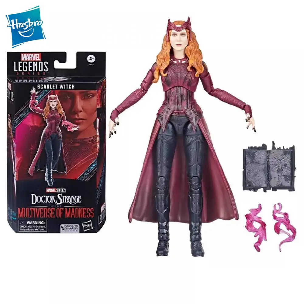 

In Stock Original Hasbro Marvel Legends Superheroe Scarlet Witch 6 Inch Action Figure Model Kid Toy Gift Boy Premium Collectible