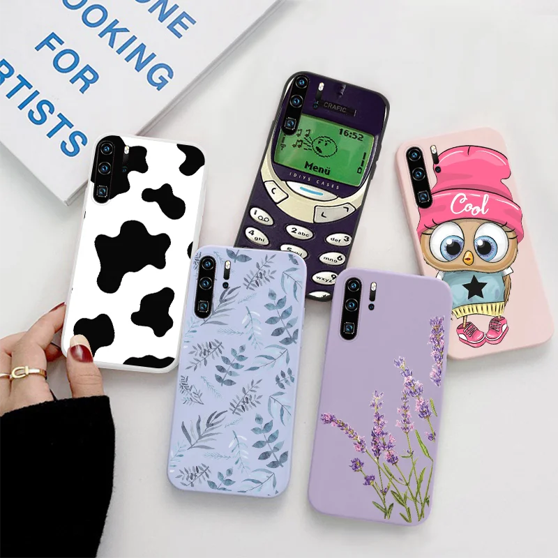 Чехол для Huawei P30 Lite Pro чехлы с животными P30Lite P30Pro HuaweiP30 HuaweiP30Lite силиконовые