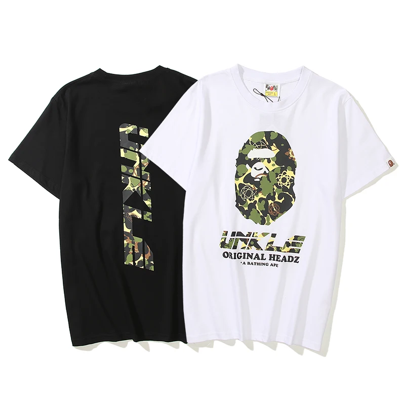 Fashion BAPE Short Sleeve by Bathing Ape 2022 Japanese Tide Brand High Quality Short Sleeve Casual Hip Hop Cotton T-Shirt#34
Fashion BAPE Short Sleeve by Bathing Ape 2022 Japanese Tide Brand High Quality Short Sleeve Casual Hip Hop Cotton T-Shirt#34