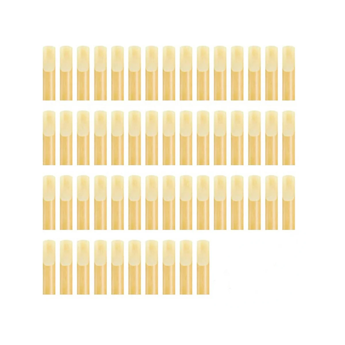 50 Pcs/Alto Saxophone Reed Saxophone Reed Strength 2.5 Parts and Accessories for Woodwind Instruments
50 Pcs/Alto Saxophone Reed Saxophone Reed Strength 2.5 Parts and Accessories for Woodwind Instruments