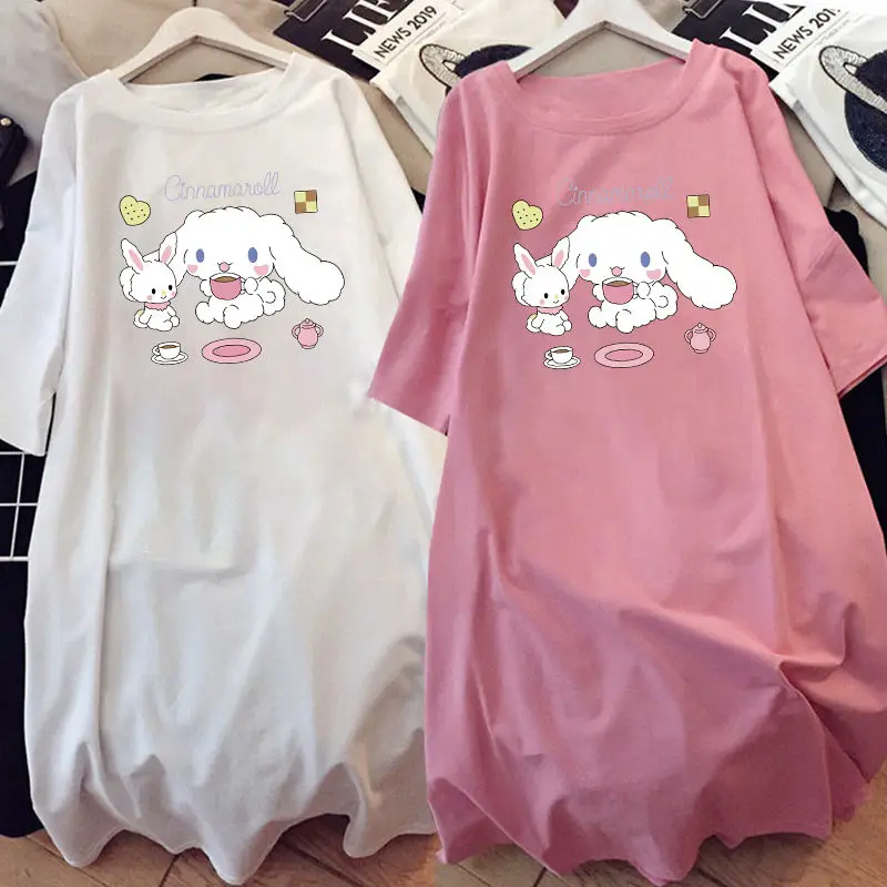 2023 Sanrio Kawaii Cinnamoroll милые летние тонкие свободные пижамы с коротким рукавом для студентов Домашняя одежда подарок
2023 Sanrio Kawaii Cinnamoroll милые летние тонкие свободные пижамы с коротким рукавом для студентов Домашняя одежда подарок