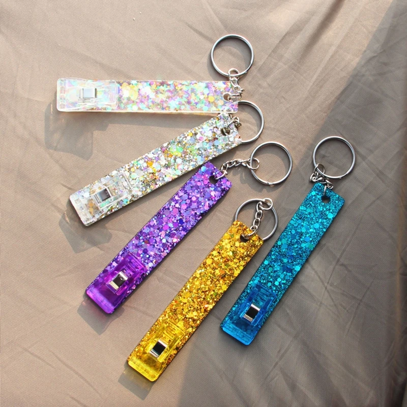 T84B DIY Long Nail Card Clips Mould Rectangle Silicone Mold Epoxy Resin Jewelry Craft for Keychain Charm Making Tool
T84B DIY Long Nail Card Clips Mould Rectangle Silicone Mold Epoxy Resin Jewelry Craft for Keychain Charm Making Tool