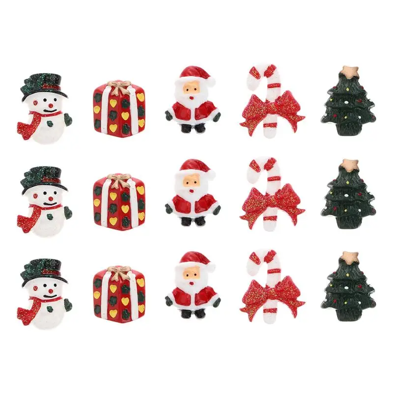 15PCS/Set Christmas Resin Craft Christmas Tree Santa Claus Miniature Ornament Micro Landscape For Garden Decoration
15PCS/Set Christmas Resin Craft Christmas Tree Santa Claus Miniature Ornament Micro Landscape For Garden Decoration