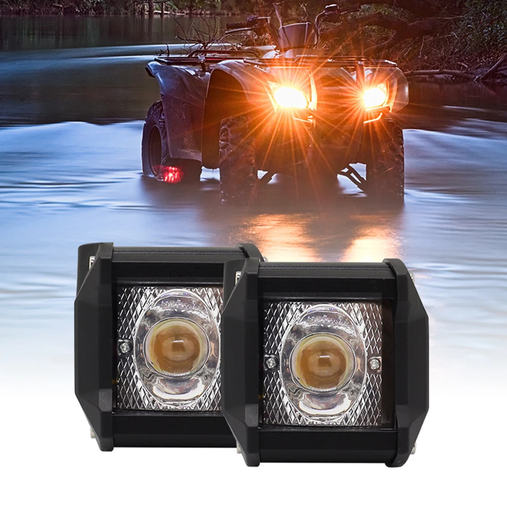 2pcs Car Cube Lens Spot LED Work Light 6000LM Bar Pods Side Strobe Off Road Shooter Lights 40W 3500K-6500K External LED Light
2pcs Car Cube Lens Spot LED Work Light 6000LM Bar Pods Side Strobe Off Road Shooter Lights 40W 3500K-6500K External LED Light