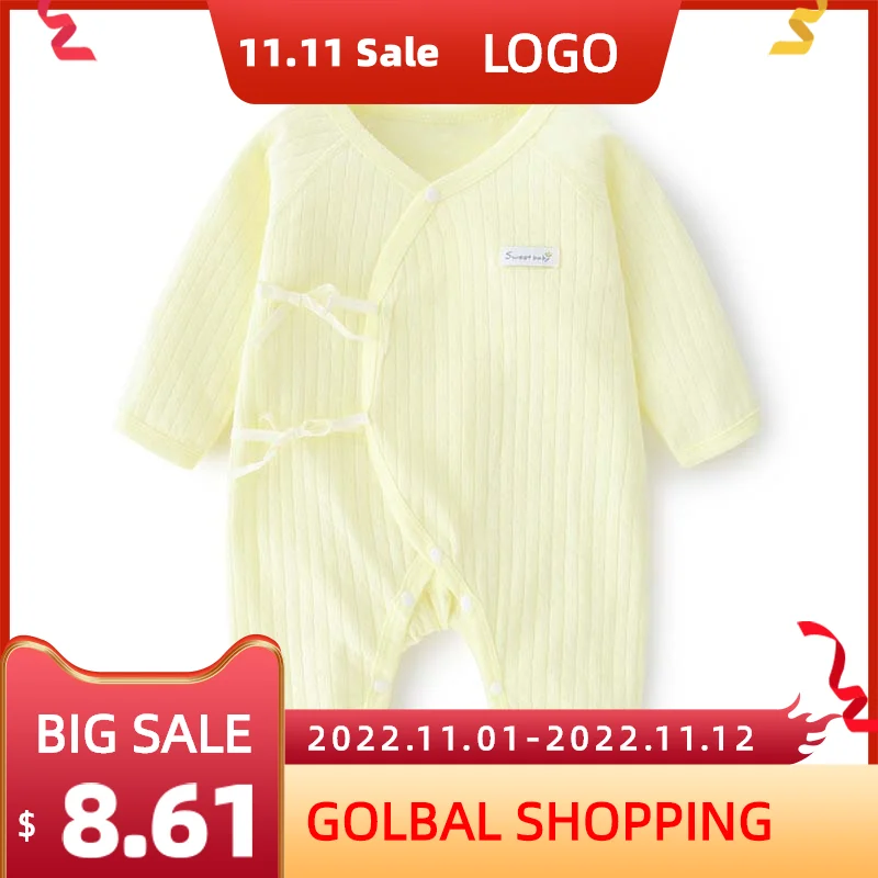 Baby Jumpsuit 0 To 6 Months Bodysuit For Newborns Spring Autumn Pure Cotton Boneless Rompers Boy And Girl Clothes Costumes Set
Baby Jumpsuit 0 To 6 Months Bodysuit For Newborns Spring Autumn Pure Cotton Boneless Rompers Boy And Girl Clothes Costumes Set