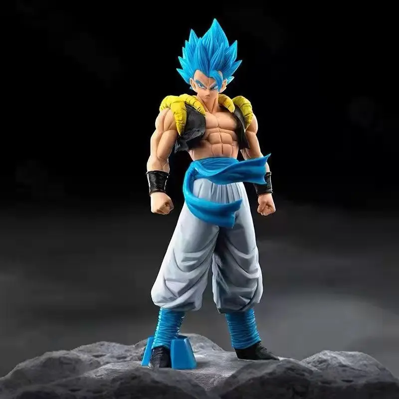 26CM Anime Dragon Ball Z Super Saiyan Blue Gogeta PVC Action Figure Model Toys Desktop Decoraction Children Birthday Gift
26CM Anime Dragon Ball Z Super Saiyan Blue Gogeta PVC Action Figure Model Toys Desktop Decoraction Children Birthday Gift