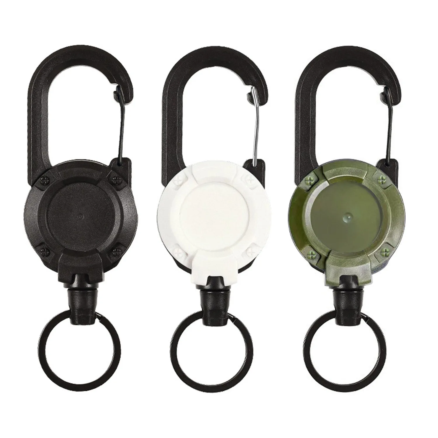 1PC New Outdoor Automatic Retractable Wire Rope Luya Anti-theft Tactical Keychain Telescopic Keychain Retractable Hook Tool
1PC New Outdoor Automatic Retractable Wire Rope Luya Anti-theft Tactical Keychain Telescopic Keychain Retractable Hook Tool