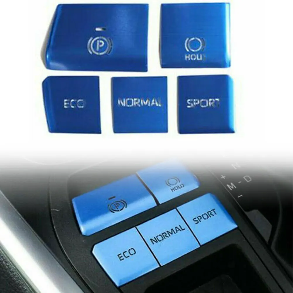 For Toyota For RAV4 2019-2022 5X Aluminum Blue Gear Shift Box Panel Sticker Trim Button Decoration Cover
For Toyota For RAV4 2019-2022 5X Aluminum Blue Gear Shift Box Panel Sticker Trim Button Decoration Cover
