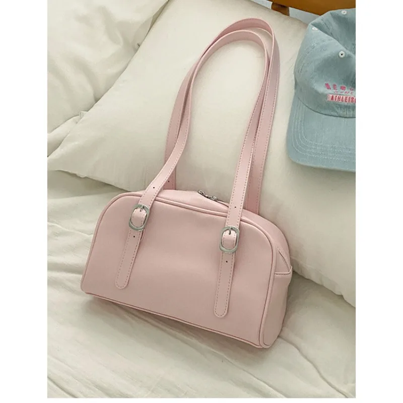 Pillow Underarm Bag Mini Boston Bag Big Commuter Shoulder Bags for Women Luxury Designer Handbags Pure Color Capacity
Pillow Underarm Bag Mini Boston Bag Big Commuter Shoulder Bags for Women Luxury Designer Handbags Pure Color Capacity